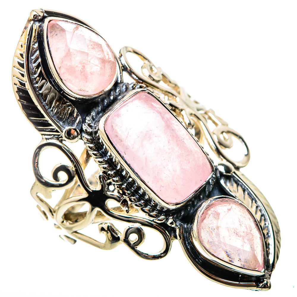 Morganite Rings handcrafted by Ana Silver Co - RING131304 - Photo 2