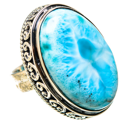 Larimar Rings handcrafted by Ana Silver Co - RING131314 - Photo 2