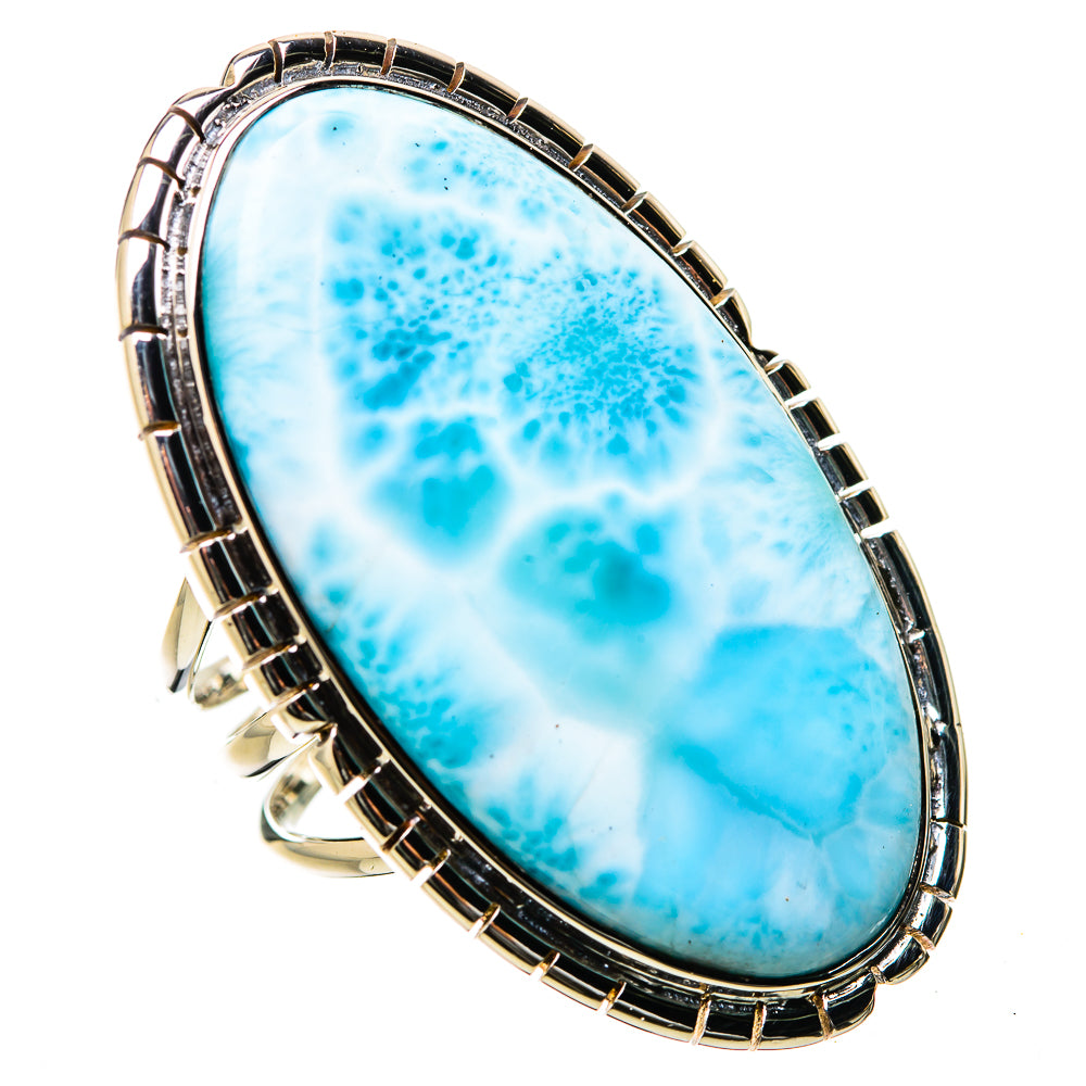 Larimar Rings handcrafted by Ana Silver Co - RING131322 - Photo 2