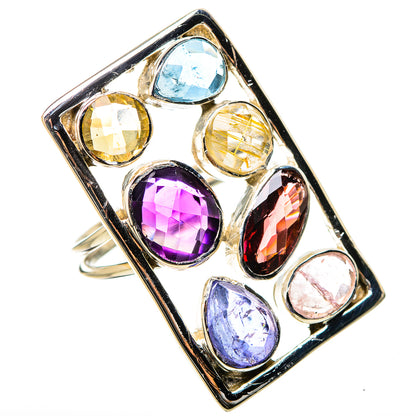Amethyst Rings handcrafted by Ana Silver Co - RING131327 - Photo 2