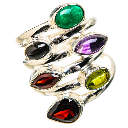 Garnet Rings handcrafted by Ana Silver Co - RING131340 - Photo 2