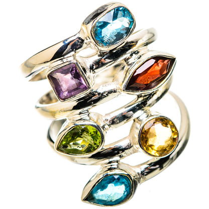 Garnet Rings handcrafted by Ana Silver Co - RING131377 - Photo 2