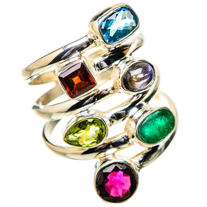 Garnet Rings handcrafted by Ana Silver Co - RING131385 - Photo 2