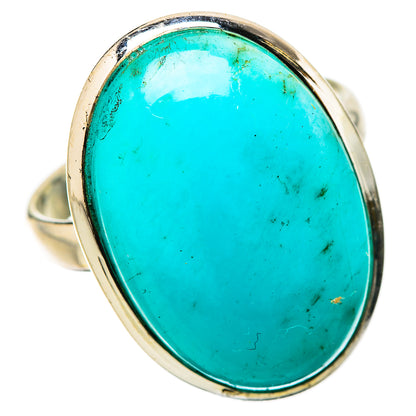 Peruvian Amazonite Rings handcrafted by Ana Silver Co - RING131397 - Photo 2
