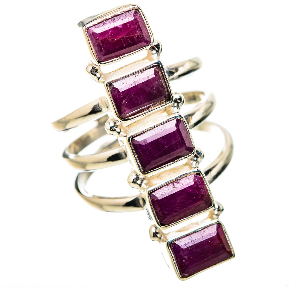 Ruby Rings handcrafted by Ana Silver Co - RING131400 - Photo 2