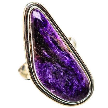 Charoite Rings handcrafted by Ana Silver Co - RING131403 - Photo 2