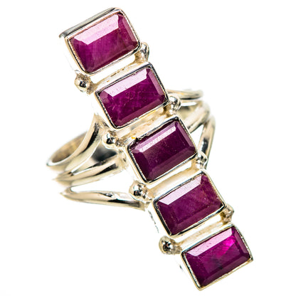 Ruby Rings handcrafted by Ana Silver Co - RING131416 - Photo 2