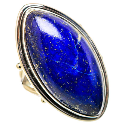 Lapis Lazuli Rings handcrafted by Ana Silver Co - RING131427 - Photo 2