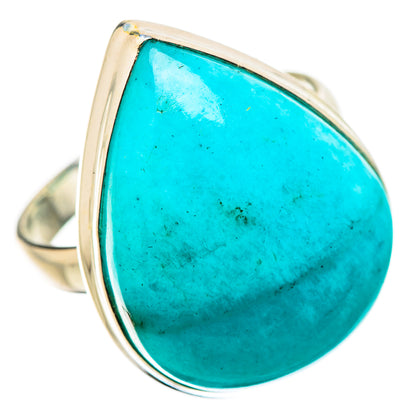 Peruvian Amazonite Rings handcrafted by Ana Silver Co - RING131430 - Photo 2