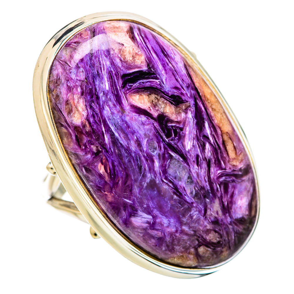 Charoite Rings handcrafted by Ana Silver Co - RING131435 - Photo 2