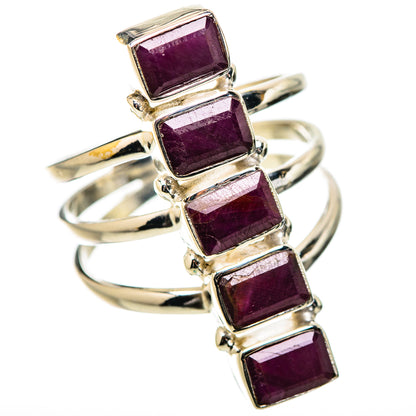 Ruby Rings handcrafted by Ana Silver Co - RING131448 - Photo 2