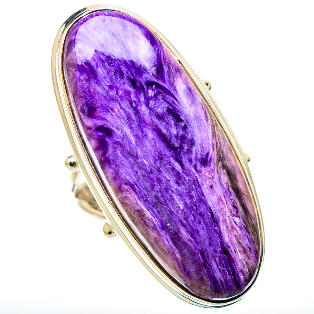 Charoite Rings handcrafted by Ana Silver Co - RING131449 - Photo 2