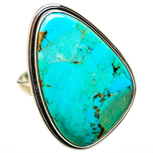 Chrysocolla Rings handcrafted by Ana Silver Co - RING131456 - Photo 2