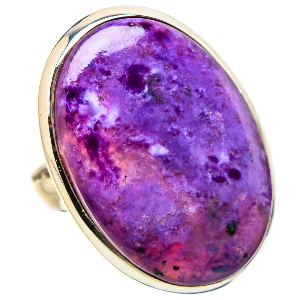 Charoite Rings handcrafted by Ana Silver Co - RING131459 - Photo 2