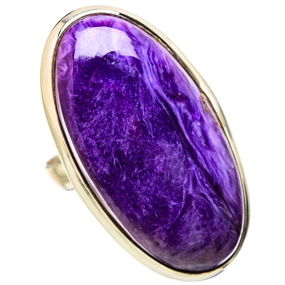 Charoite Rings handcrafted by Ana Silver Co - RING131516 - Photo 2