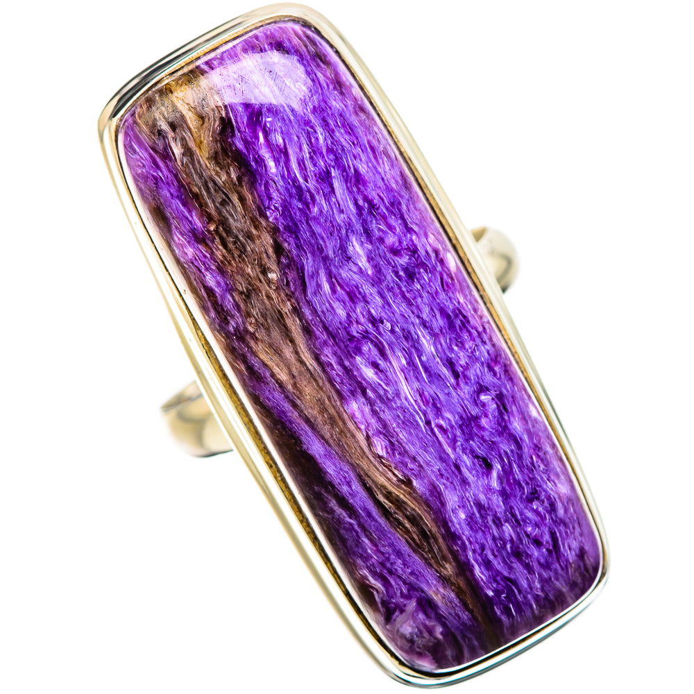 Charoite Rings handcrafted by Ana Silver Co - RING131517 - Photo 2