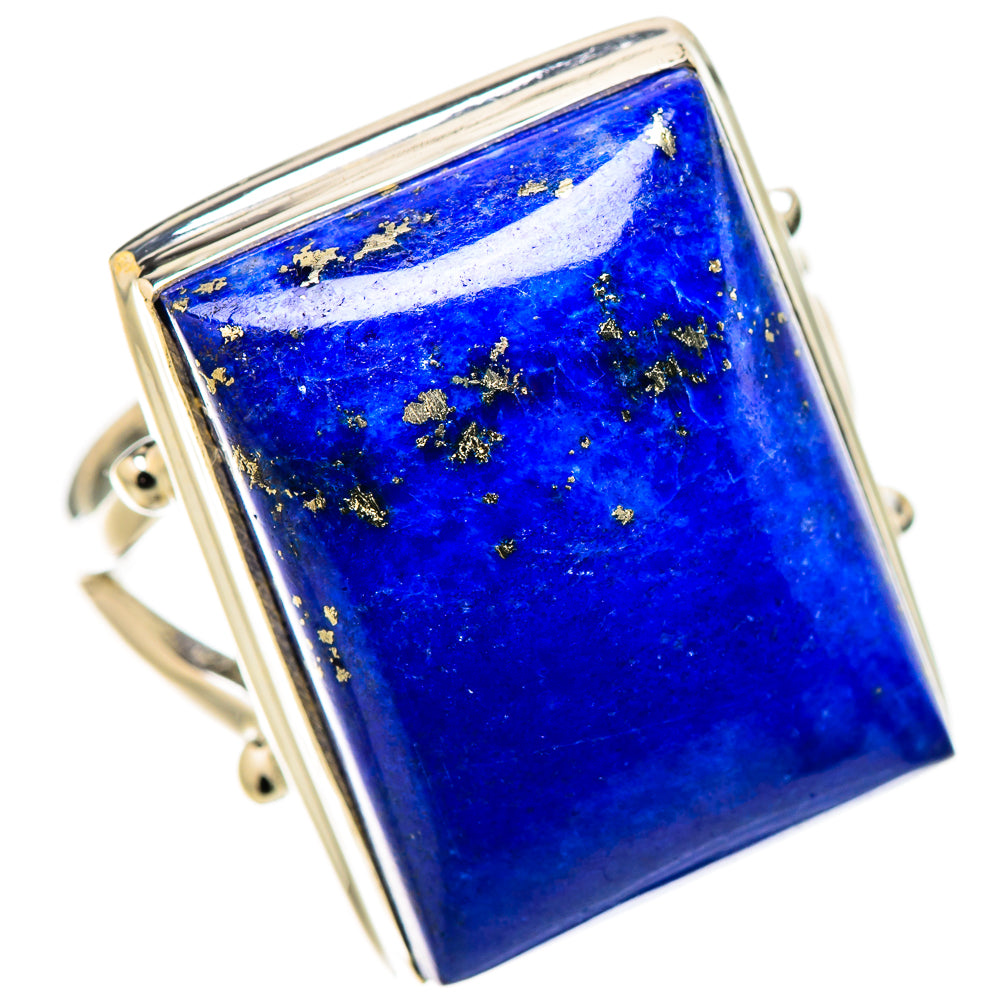 Lapis Lazuli Rings handcrafted by Ana Silver Co - RING131531 - Photo 2