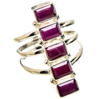Ruby Rings handcrafted by Ana Silver Co - RING131536 - Photo 2
