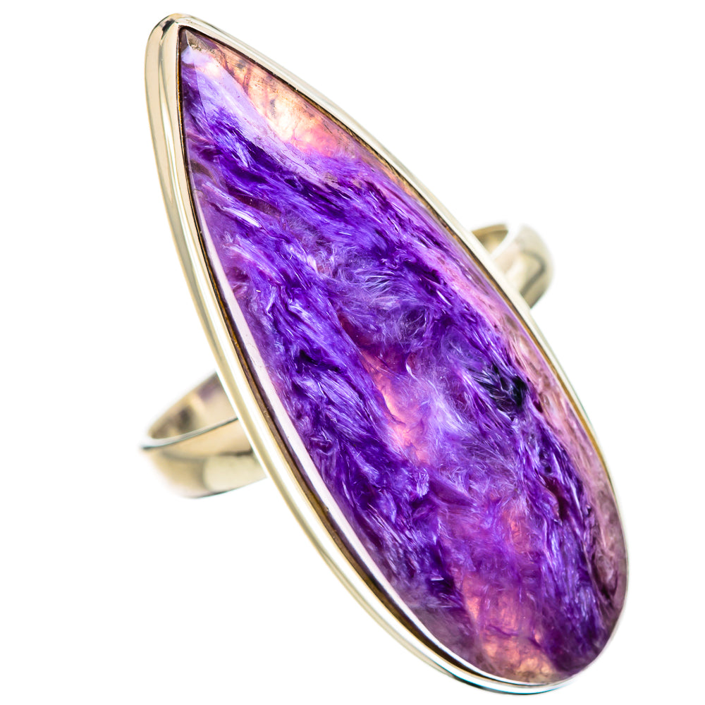 Charoite Rings handcrafted by Ana Silver Co - RING131538 - Photo 2