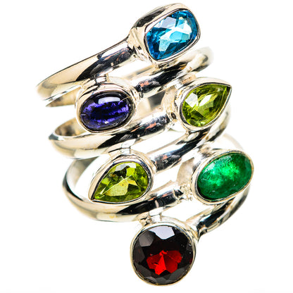 Emerald Rings handcrafted by Ana Silver Co - RING131560 - Photo 2