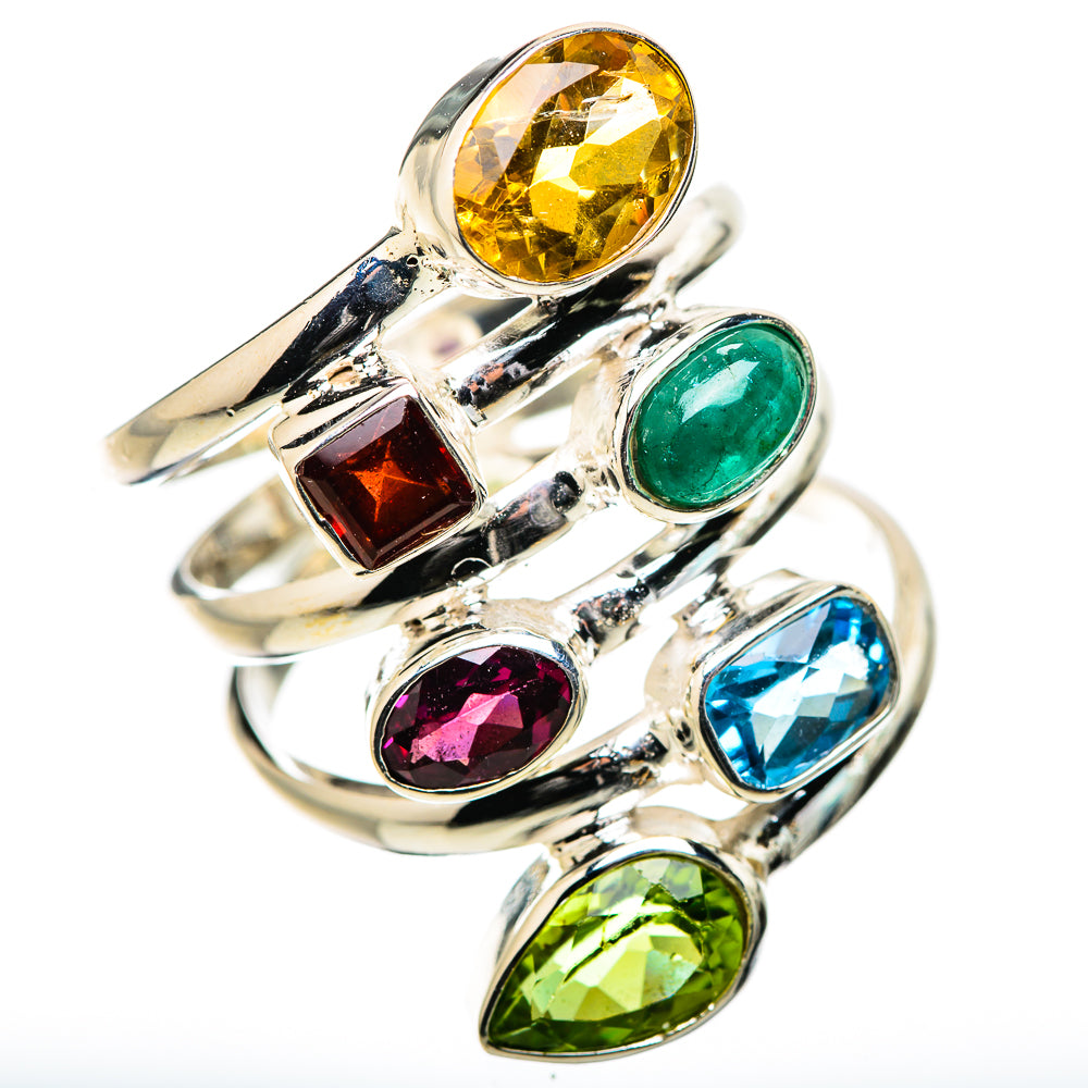 Citrine Rings handcrafted by Ana Silver Co - RING131571 - Photo 2