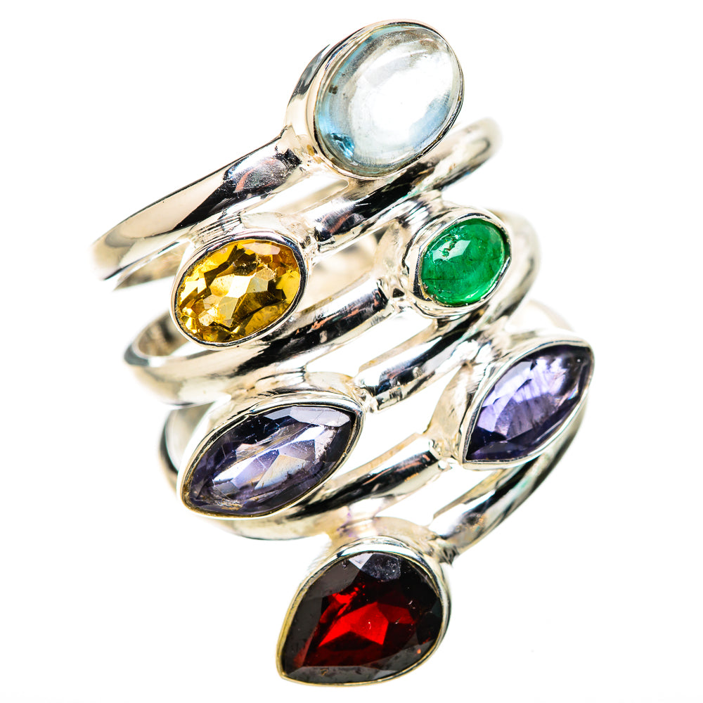 Garnet Rings handcrafted by Ana Silver Co - RING131585 - Photo 2