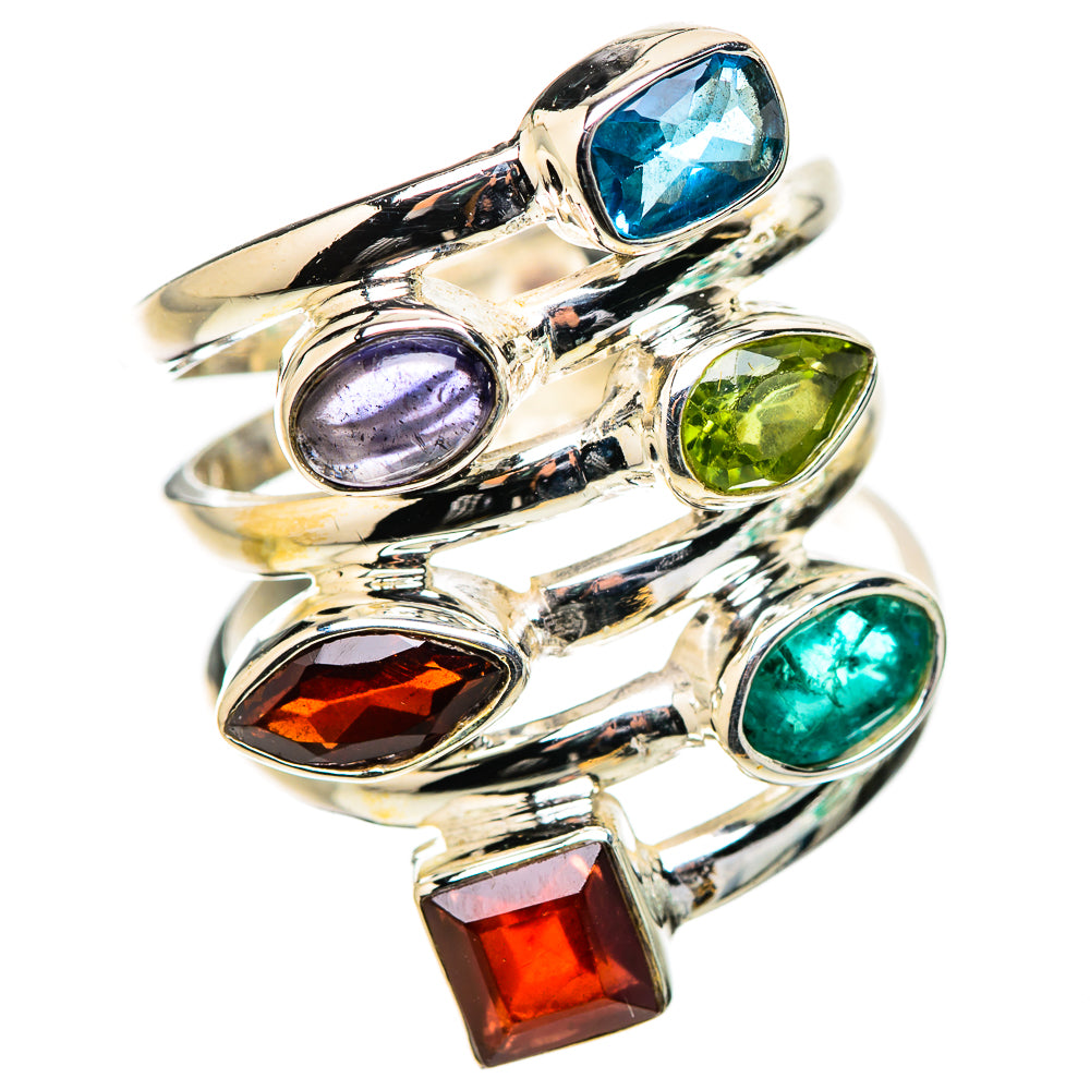 Garnet Rings handcrafted by Ana Silver Co - RING131598 - Photo 2