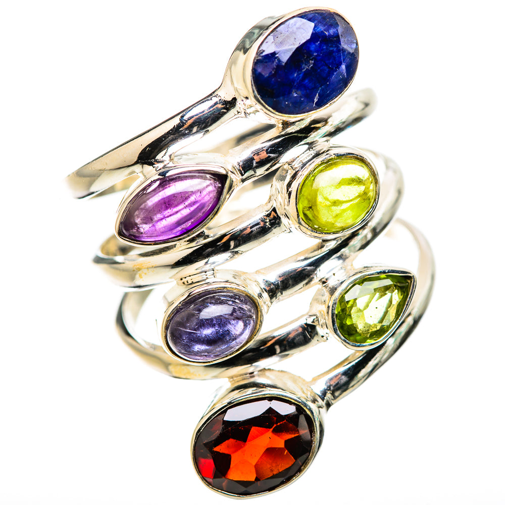 Garnet Rings handcrafted by Ana Silver Co - RING131638 - Photo 2
