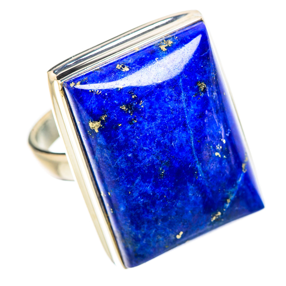 Lapis Lazuli Rings handcrafted by Ana Silver Co - RING131647 - Photo 2