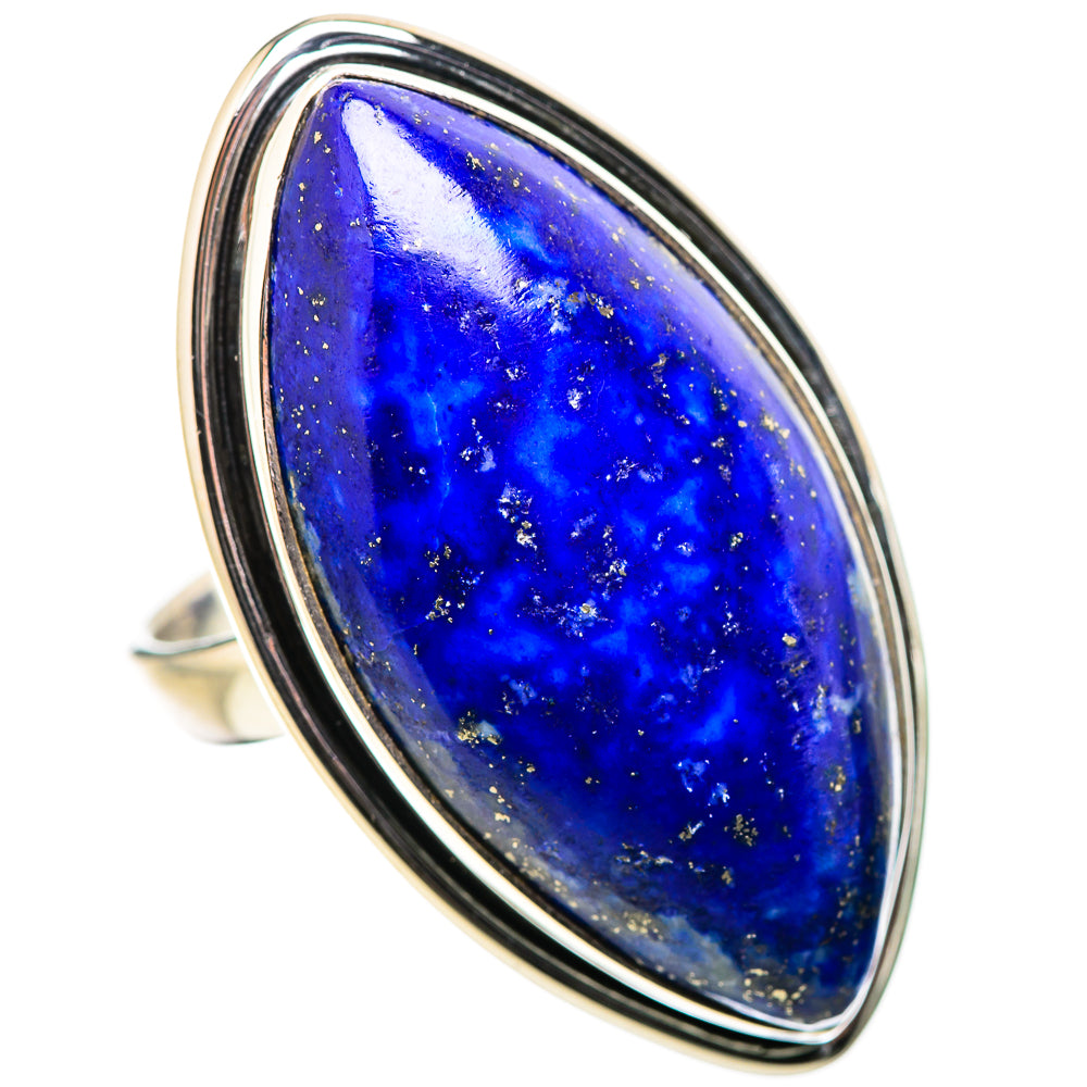 Lapis Lazuli Rings handcrafted by Ana Silver Co - RING131648 - Photo 2