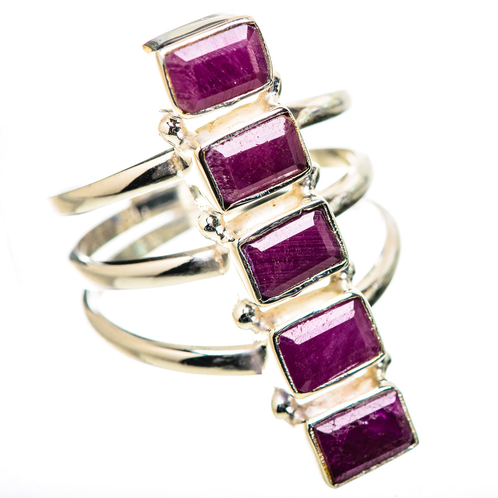 Ruby Rings handcrafted by Ana Silver Co - RING131652 - Photo 2