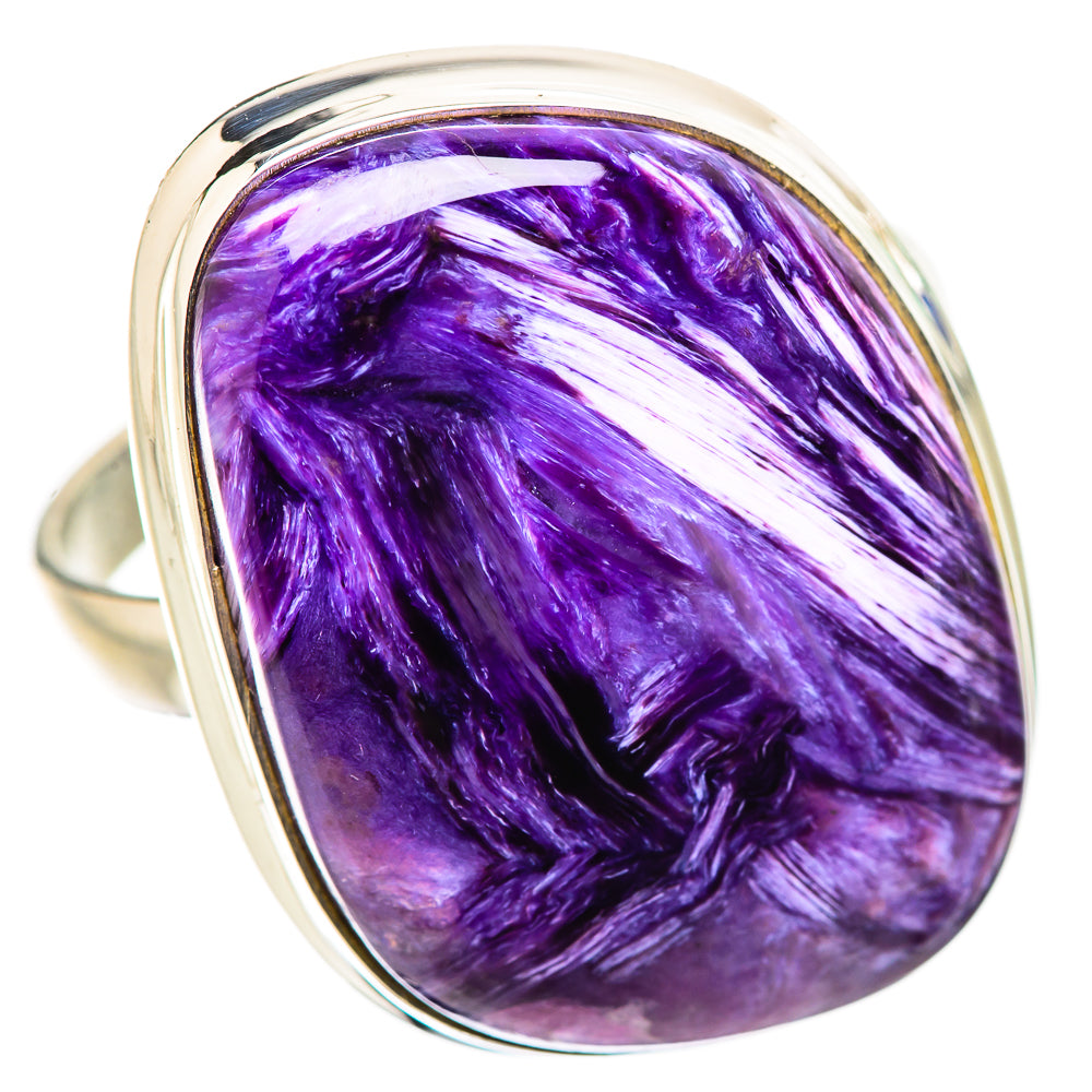 Charoite Rings handcrafted by Ana Silver Co - RING131654 - Photo 2