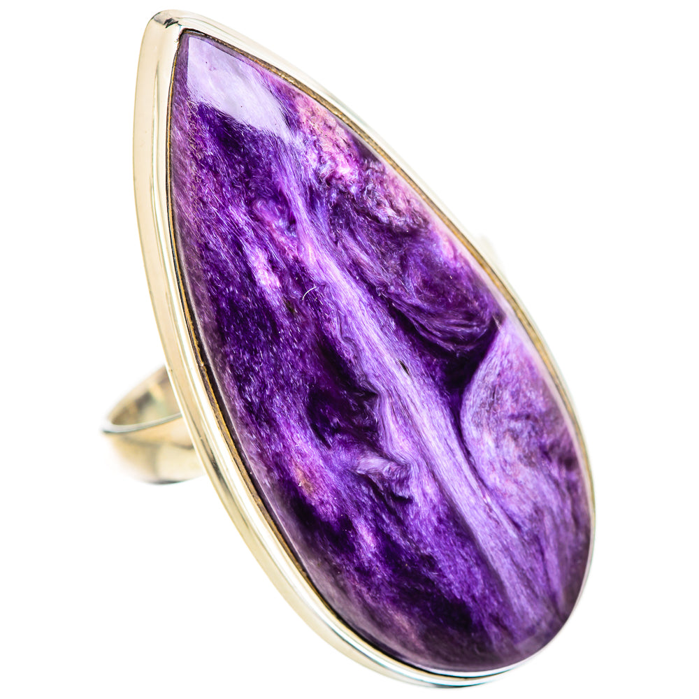 Charoite Rings handcrafted by Ana Silver Co - RING131655 - Photo 2