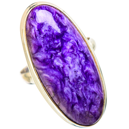 Charoite Rings handcrafted by Ana Silver Co - RING131656 - Photo 2