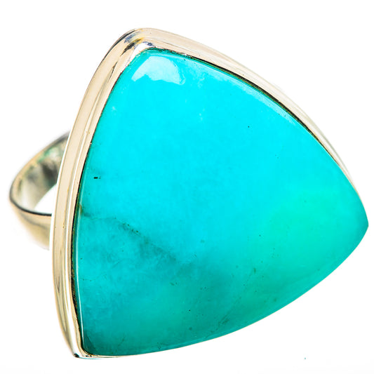 Chrysocolla Rings handcrafted by Ana Silver Co - RING131665 - Photo 2
