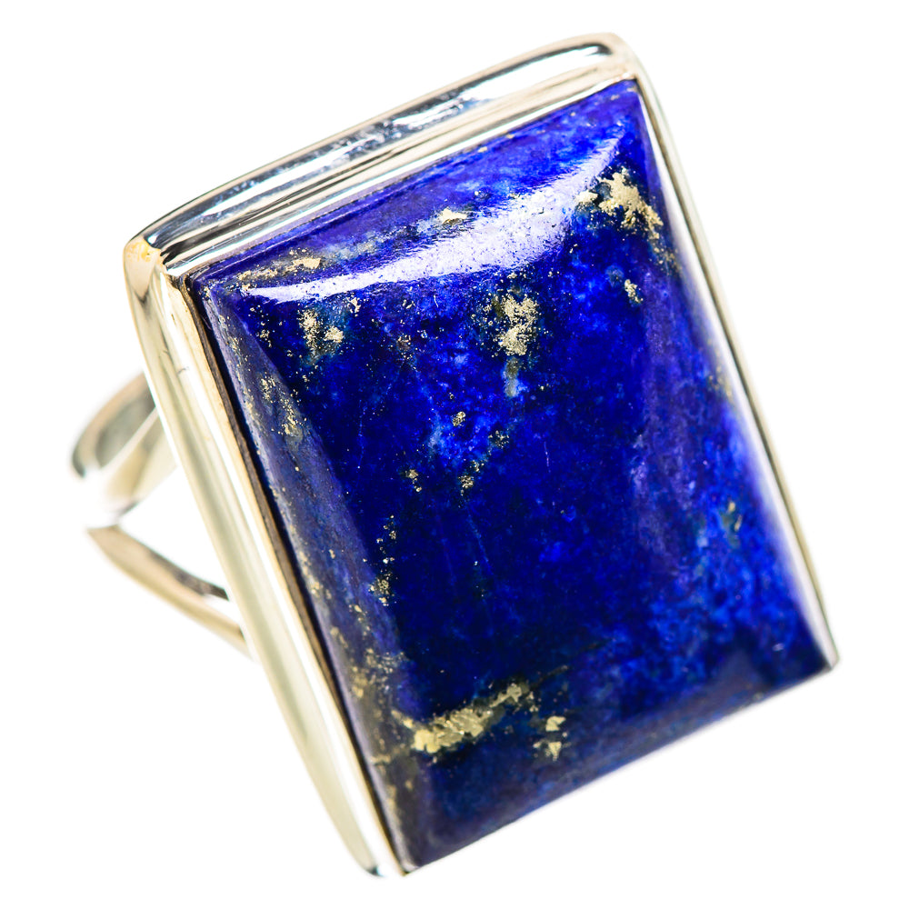 Lapis Lazuli Rings handcrafted by Ana Silver Co - RING131669 - Photo 2