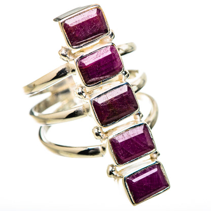 Ruby Rings handcrafted by Ana Silver Co - RING131674 - Photo 2