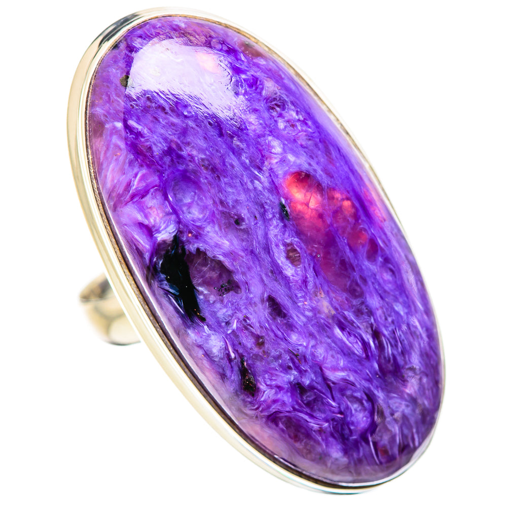 Charoite Rings handcrafted by Ana Silver Co - RING131676 - Photo 2