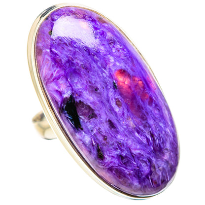 Charoite Rings handcrafted by Ana Silver Co - RING131676 - Photo 2