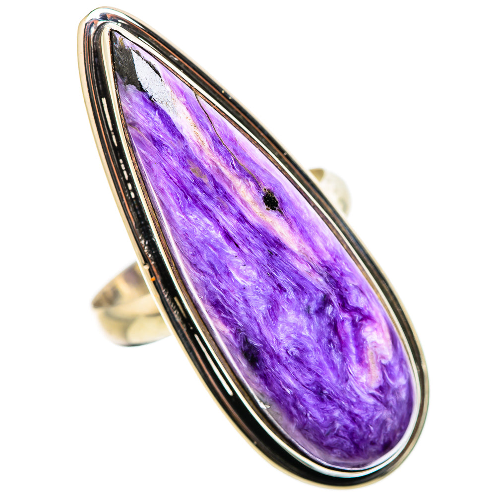 Charoite Rings handcrafted by Ana Silver Co - RING131677 - Photo 2