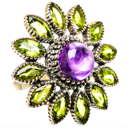 Amethyst Rings handcrafted by Ana Silver Co - RING131683 - Photo 2
