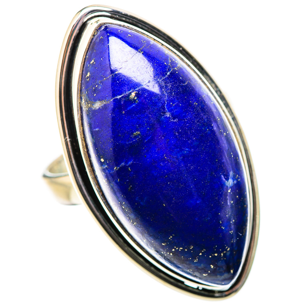 Lapis Lazuli Rings handcrafted by Ana Silver Co - RING131689 - Photo 2