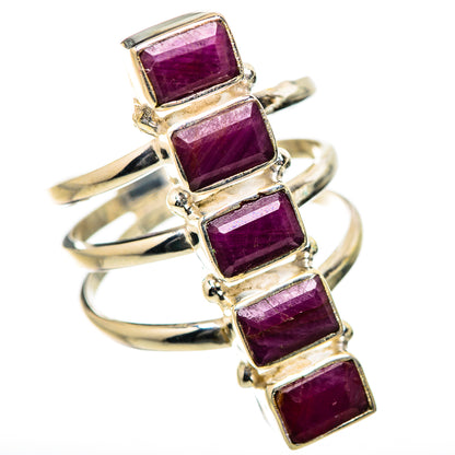 Ruby Rings handcrafted by Ana Silver Co - RING131694 - Photo 2