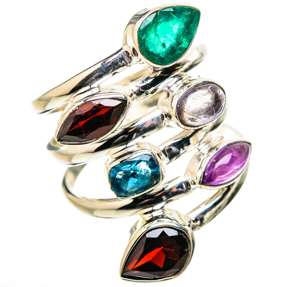 Garnet Rings handcrafted by Ana Silver Co - RING131699 - Photo 2