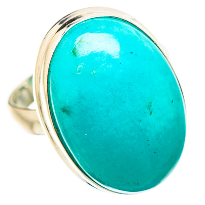 Chrysocolla Rings handcrafted by Ana Silver Co - RING131705 - Photo 2