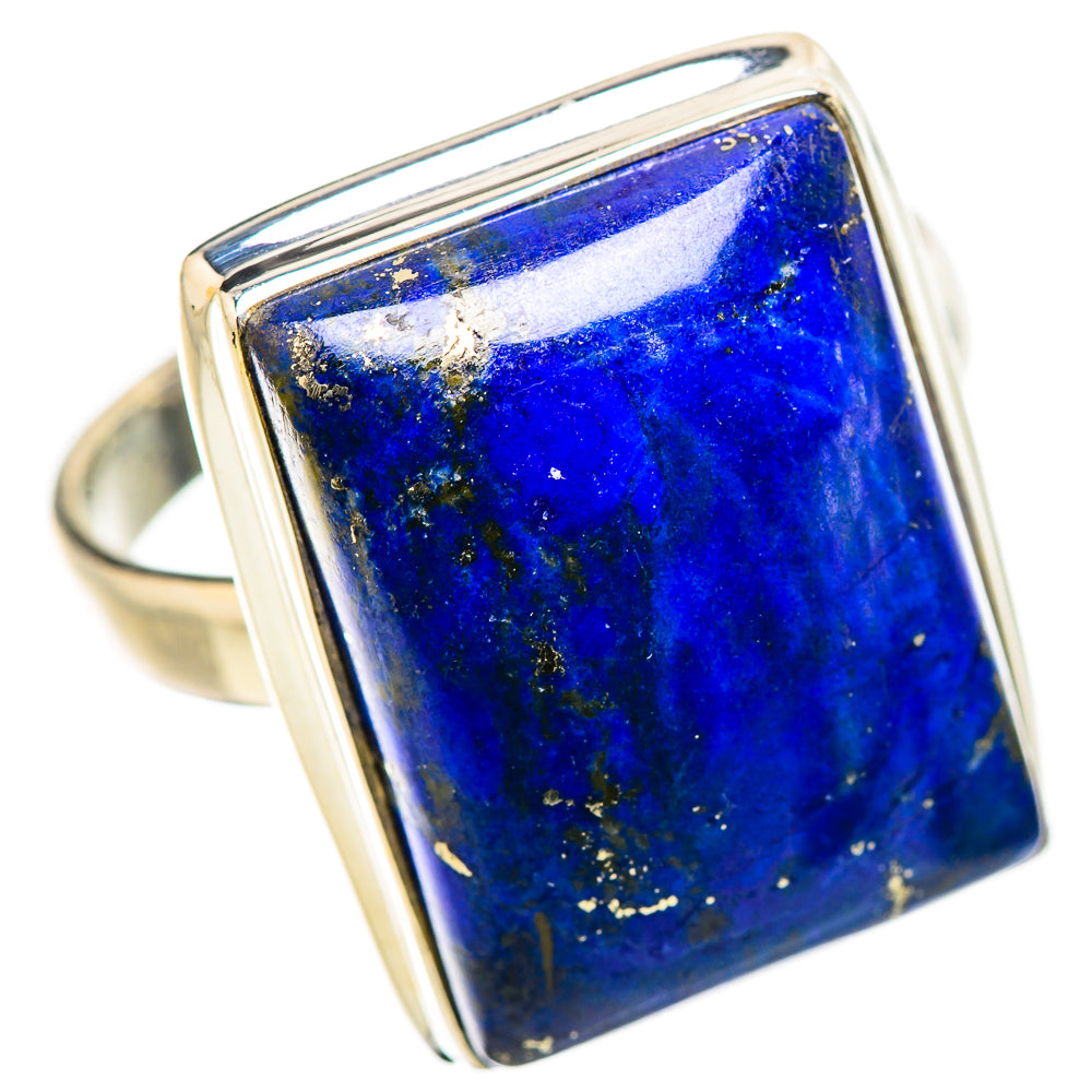 Lapis Lazuli Rings handcrafted by Ana Silver Co - RING131707 - Photo 2