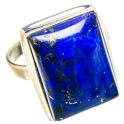 Lapis Lazuli Rings handcrafted by Ana Silver Co - RING131707 - Photo 2