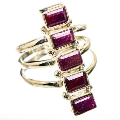 Ruby Rings handcrafted by Ana Silver Co - RING131711 - Photo 2