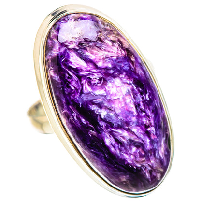 Charoite Rings handcrafted by Ana Silver Co - RING131714 - Photo 2