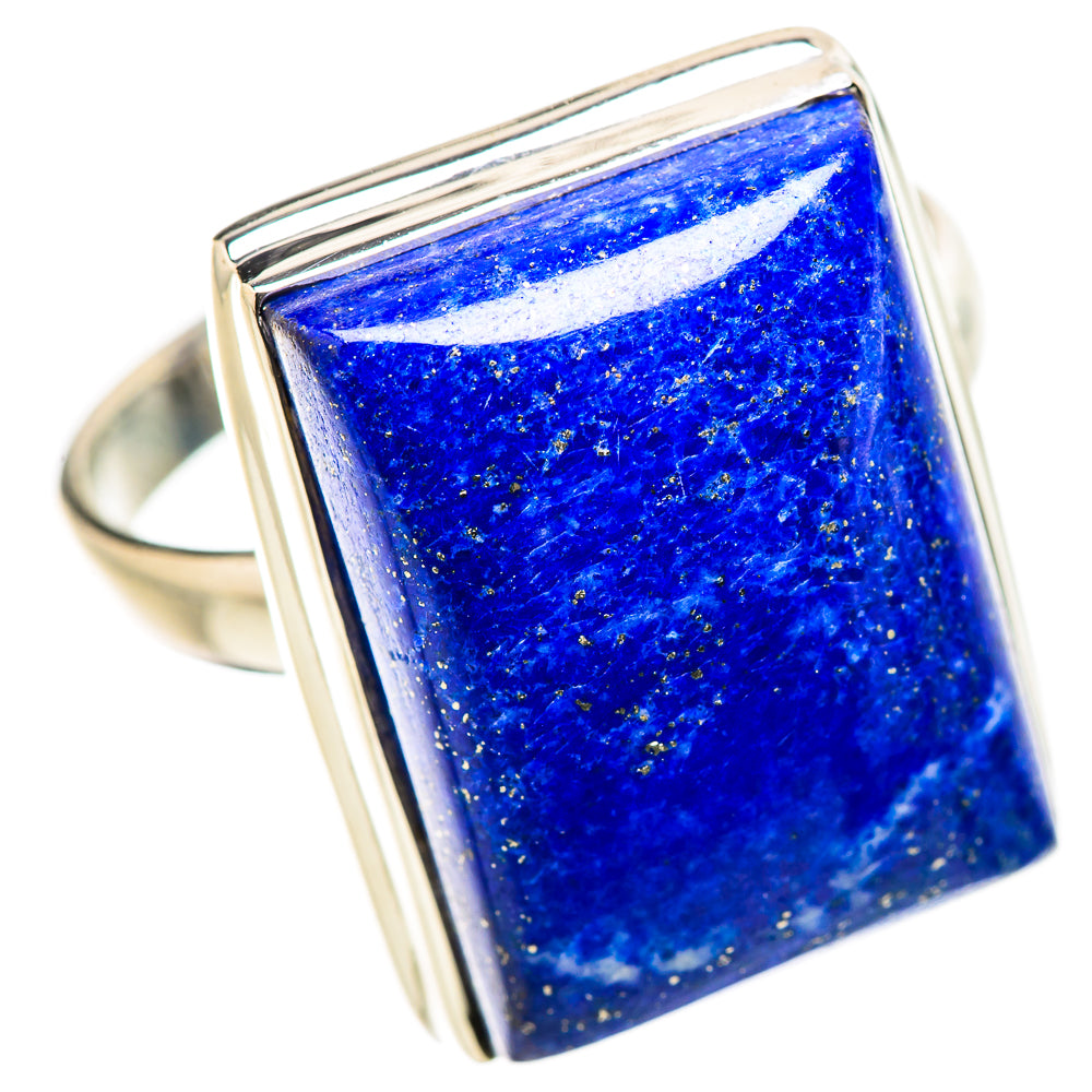 Lapis Lazuli Rings handcrafted by Ana Silver Co - RING131722 - Photo 2